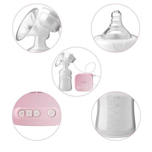 Automatic Electric Breast Pump With Feeding Bottle Kit