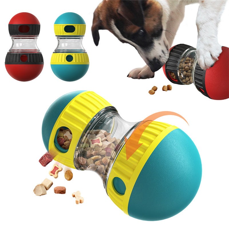 Dog Food Dispenser Toy For Slow Interactive Feeding